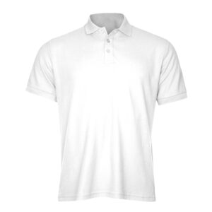 Polera Pique Algodon Manga Corta Hombre