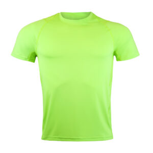 Polera Dry Fit Manga Corta Paneles Malla Hombre