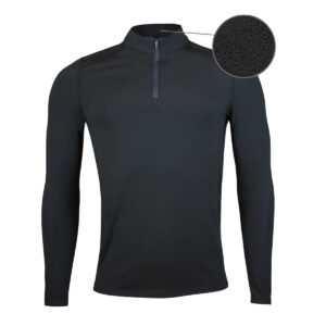 Polera Micropolar Con Cierre Hombre