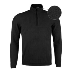 Polera II Capa Micropolar Medio Cierre Hombre