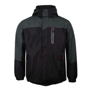 Chaqueta 3 En 1 Desmontable Bicolor Hombre