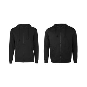 Poleron Canguro Con Cierre Unisex