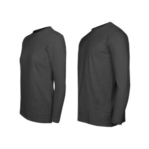 Polera 100% Algodon Básica Manga Larga Unisex